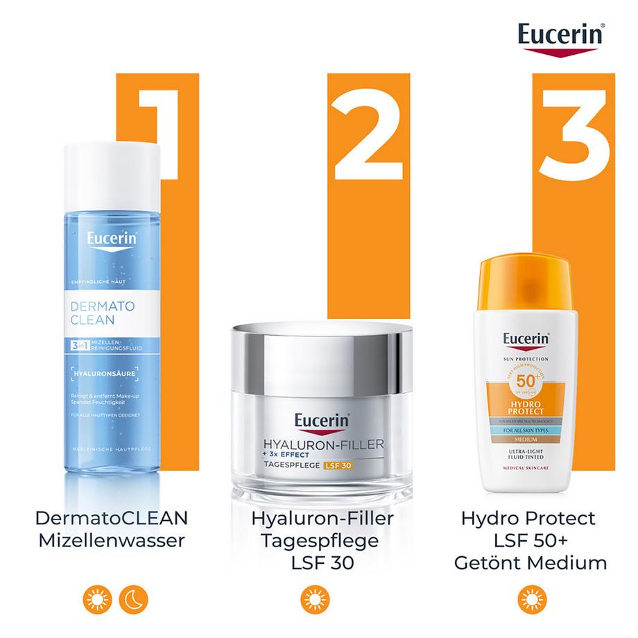 Eucerin  SUN Face Hydro Protect Tinted Medium SPF 50+ 