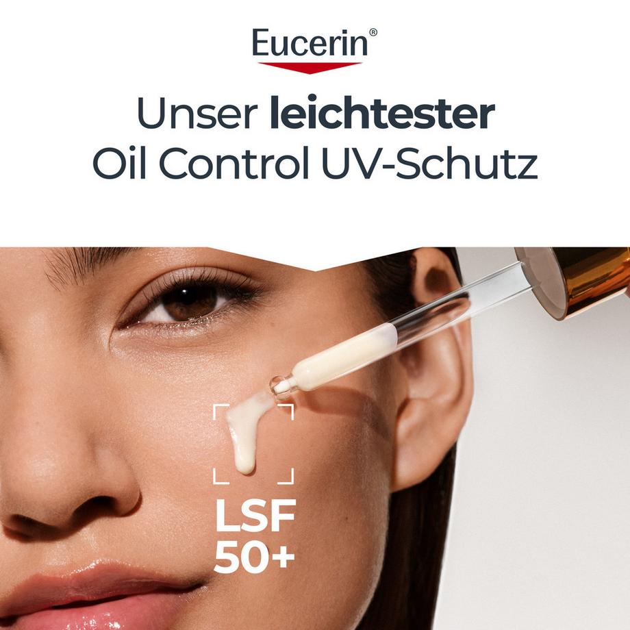 Eucerin  SUN Olio viso controllo sebo UV-Siero  LSF50+ 