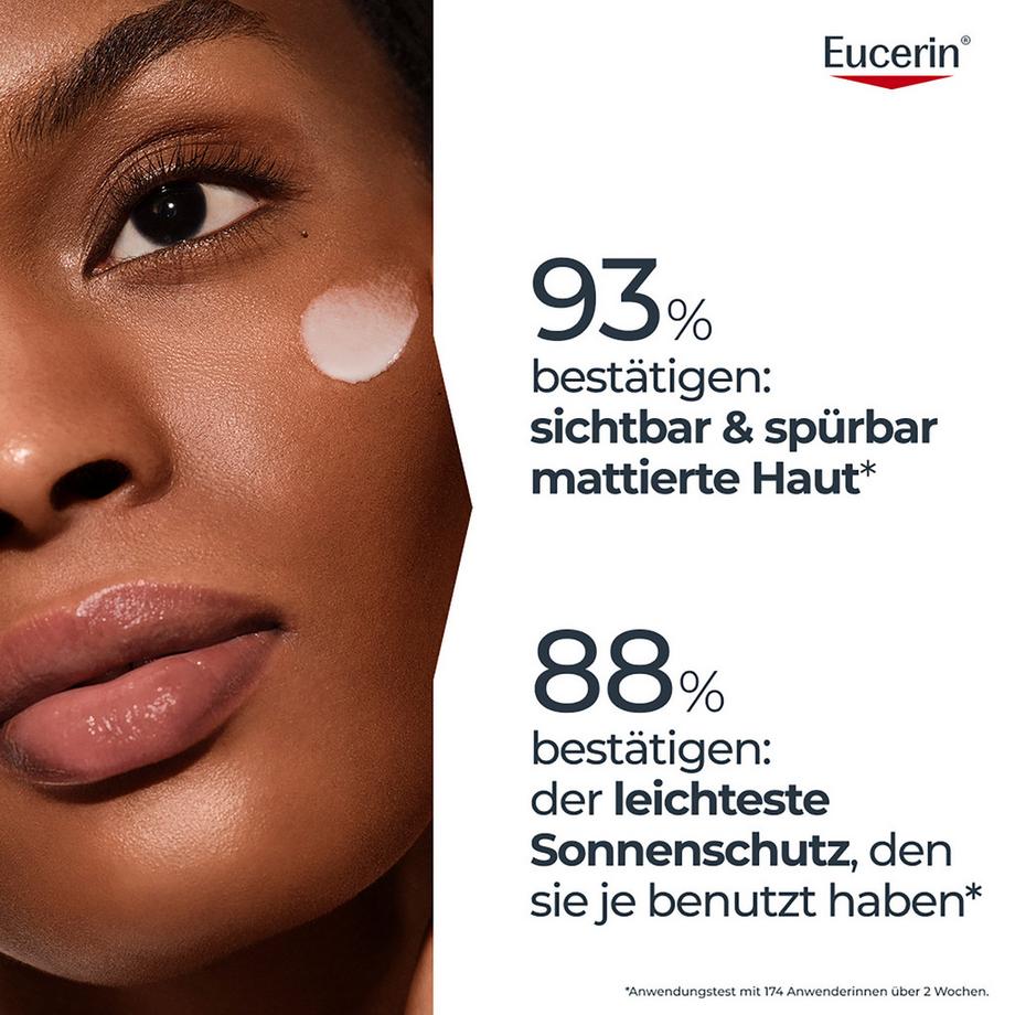 Eucerin  SUN Olio viso controllo sebo UV-Siero  LSF50+ 