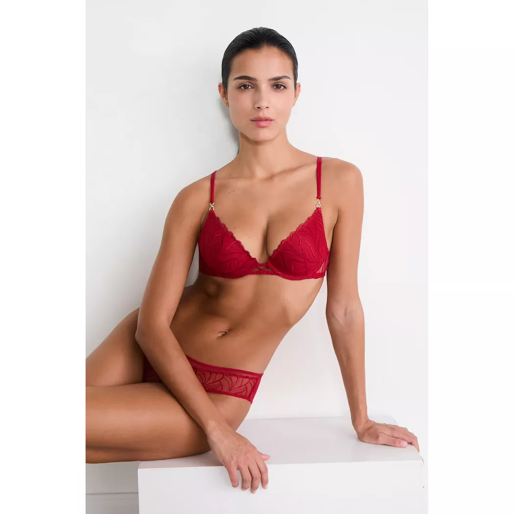 Etam - Bh, für Damen, Rot, Größe 95B 2