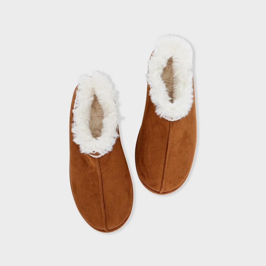 Etam Mules mit Kunstfellfutter  