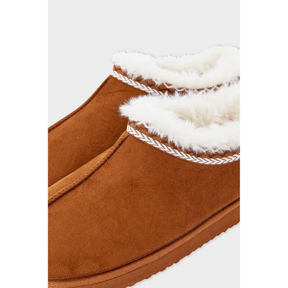 Etam Mules mit Kunstfellfutter  