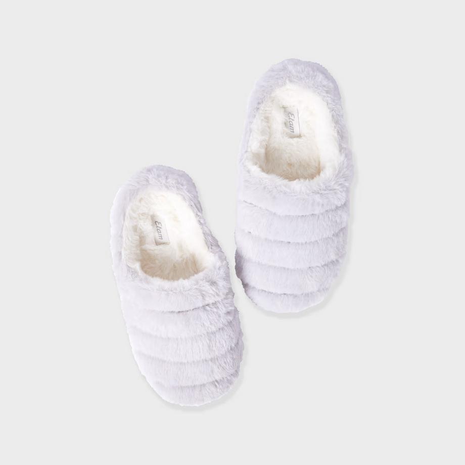 Etam Mules in pelliccia sintetica  