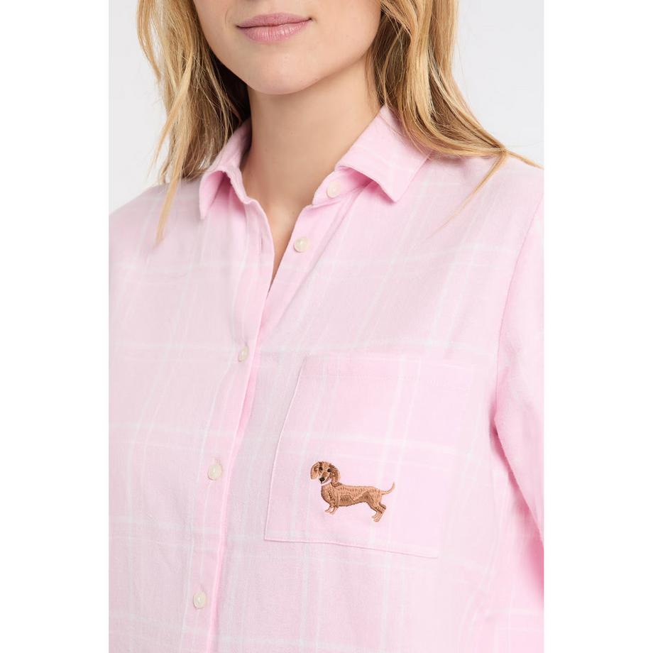 Etam Chemise à carreaux à manches longues  