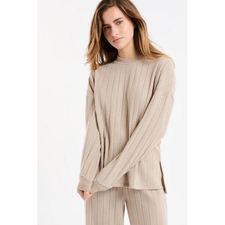 Etam Sweat-shirt en maille côtelée  