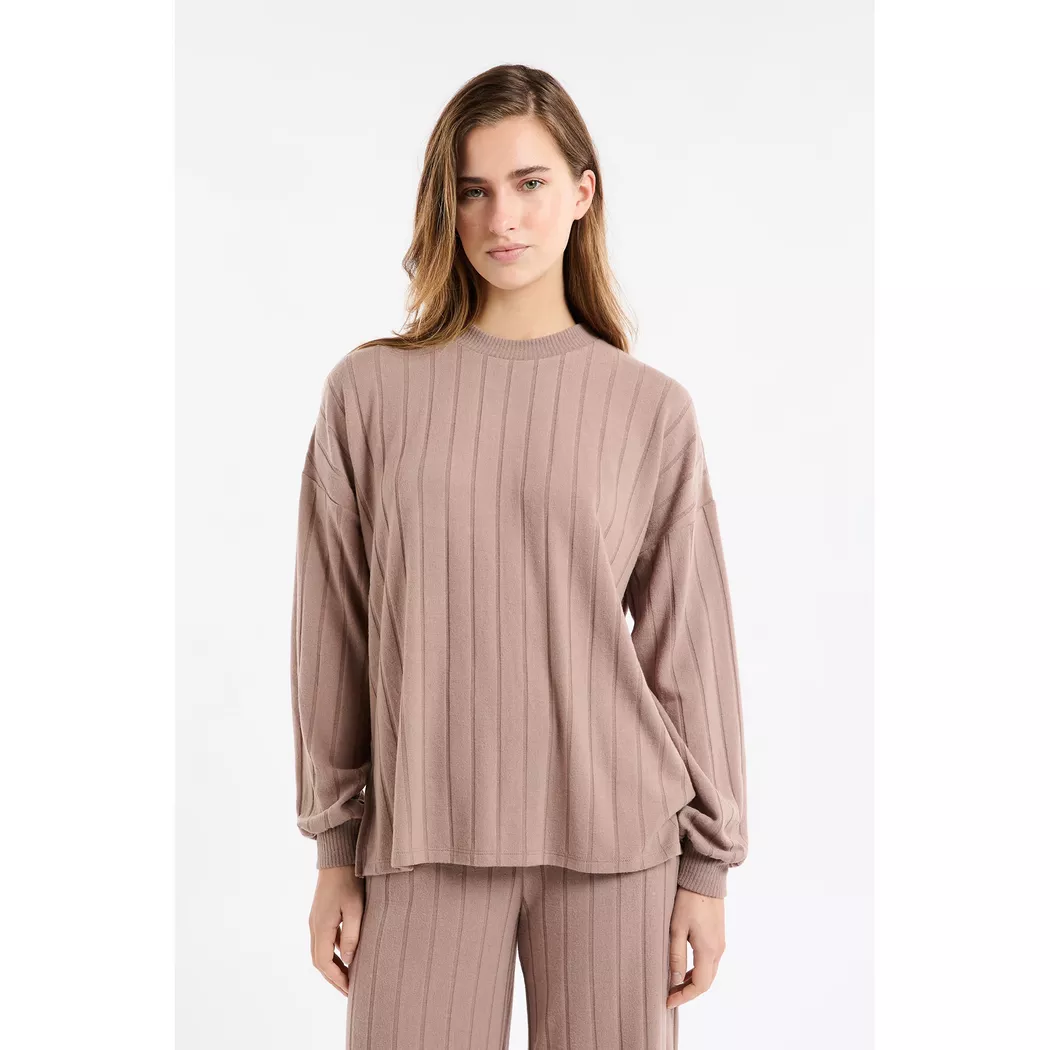 Etam - Sweatshirt, für Damen, Braun, Größe XL