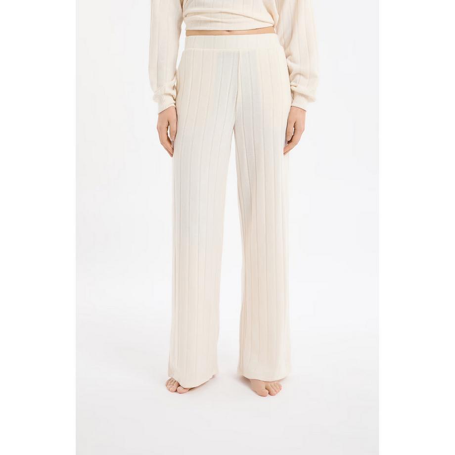 Etam Pantaloni pigiama in maglia a costine  