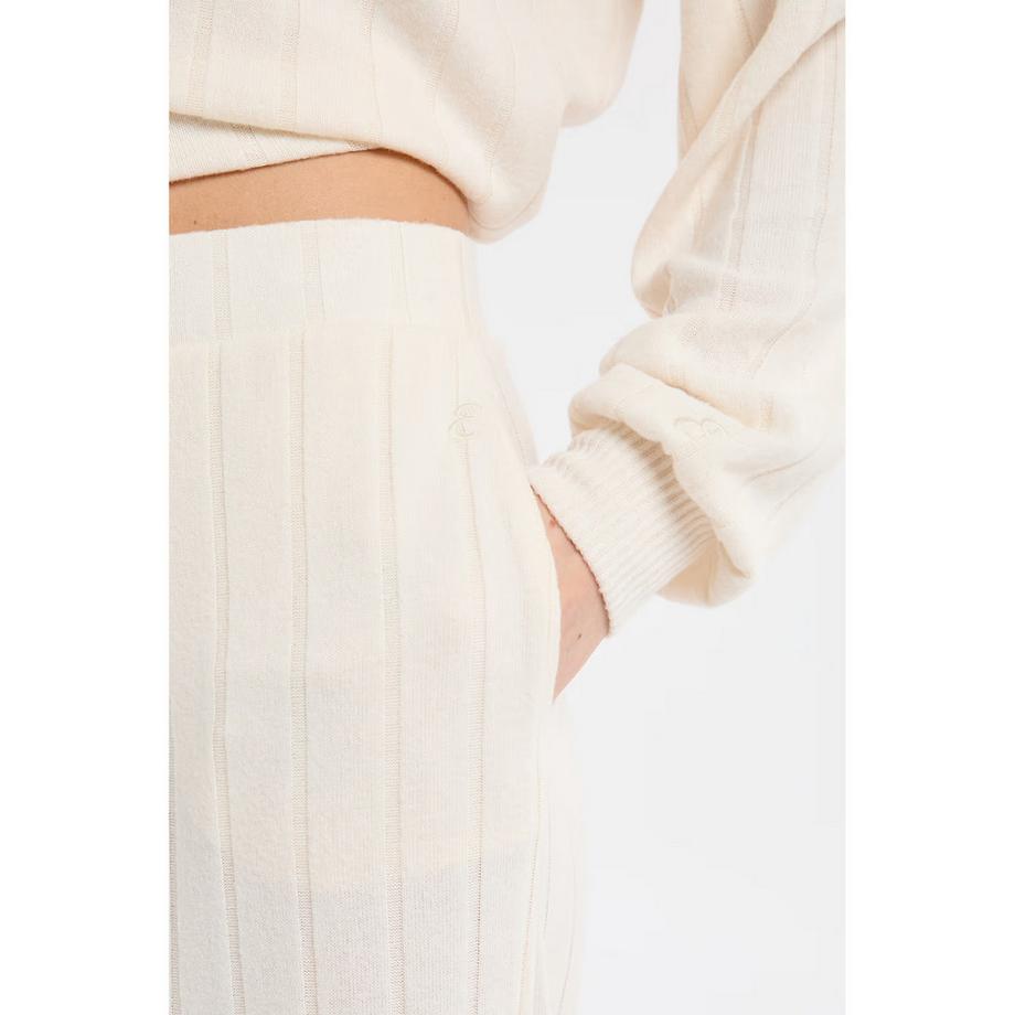 Etam Pantaloni pigiama in maglia a costine  