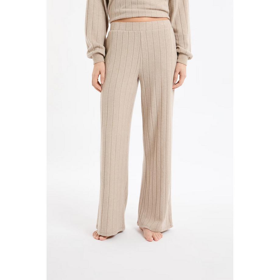 Etam Pantalon de pyjama en maille côtelée  