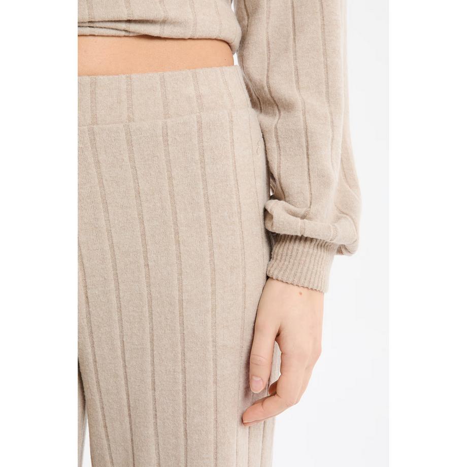 Etam Pantalon de pyjama en maille côtelée  