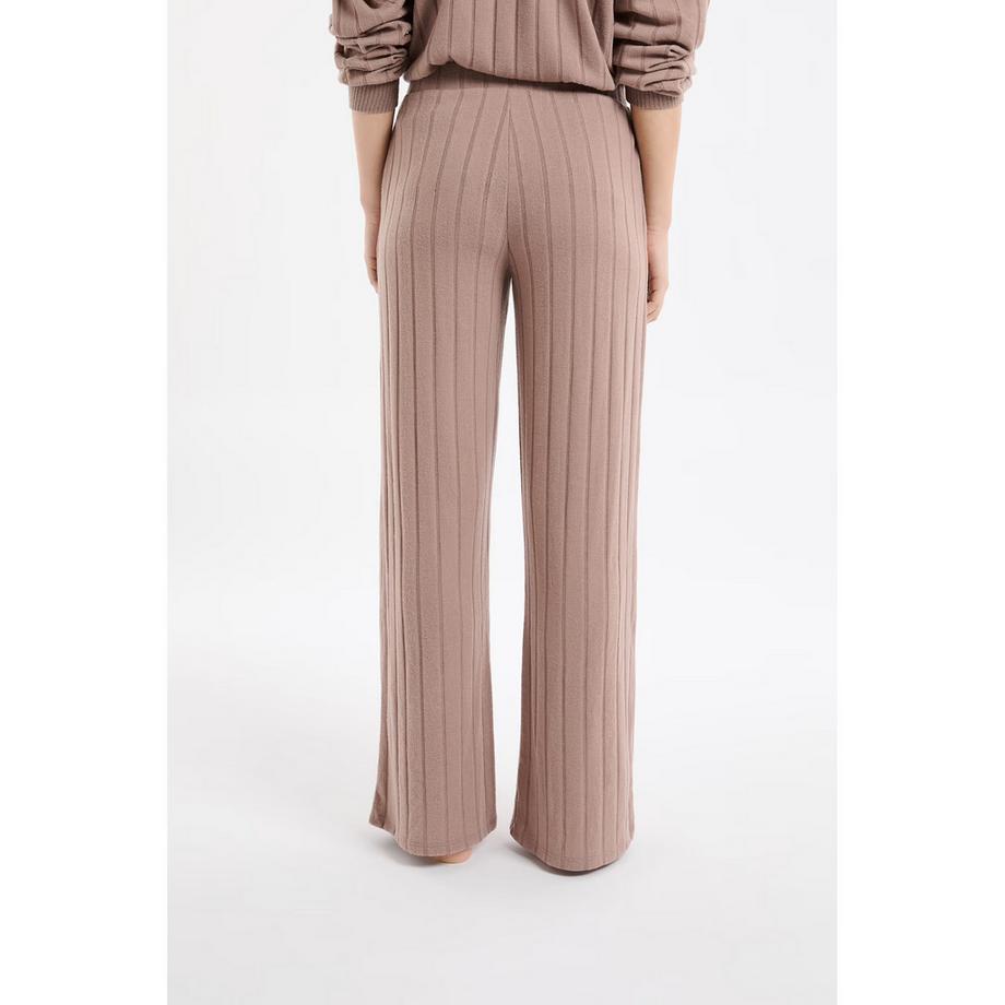 Etam Pantaloni pigiama in maglia a costine  