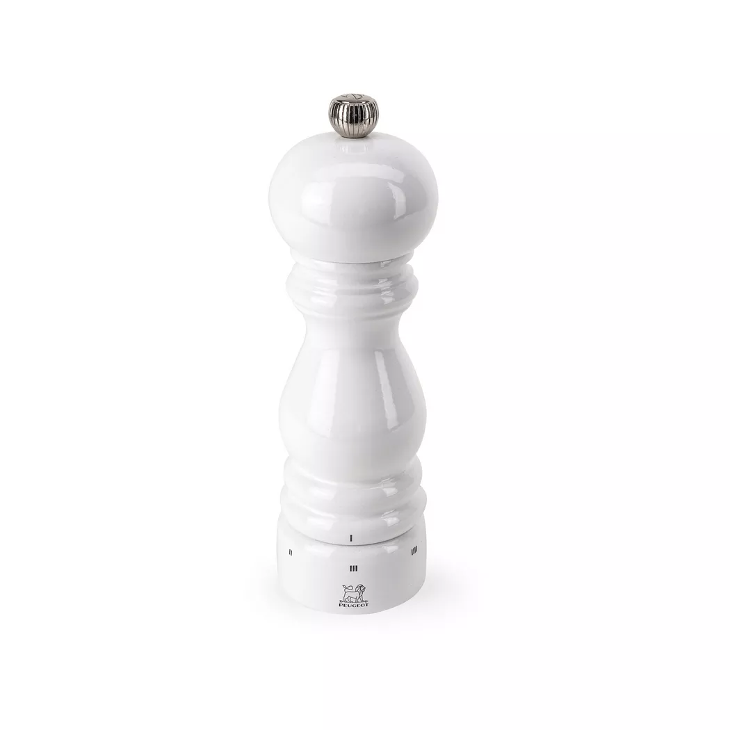 Peugeot Paris u'Select 7 Inch White Lacquer Peppermill white