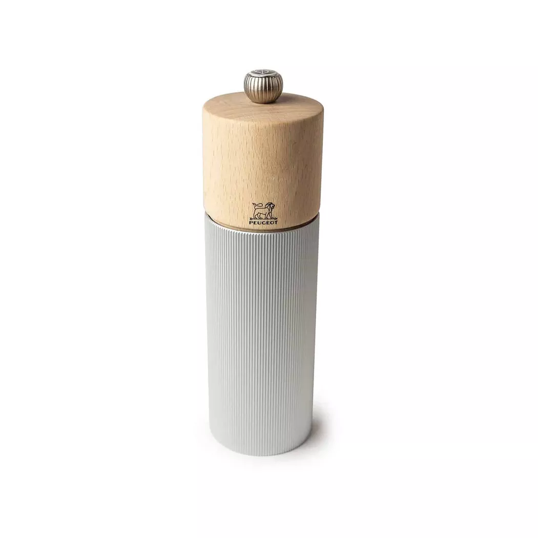 PEUGEOT Salzmühle 18cm LINE Alu / Buche - Natur beige baby
