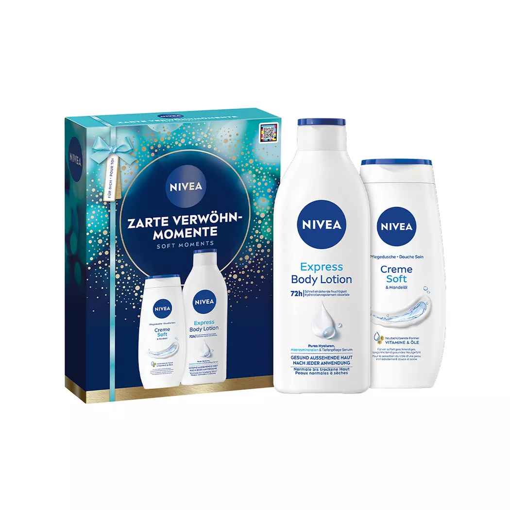 Nivea - Geschenkset Soft Moments, Set