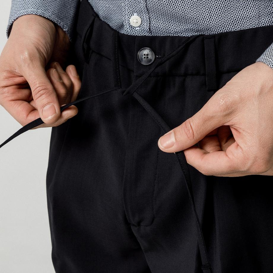BONHEUR Pantaloni Neri da Uomo  