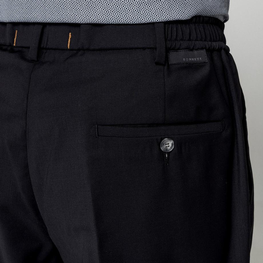 BONHEUR Pantaloni Neri da Uomo  