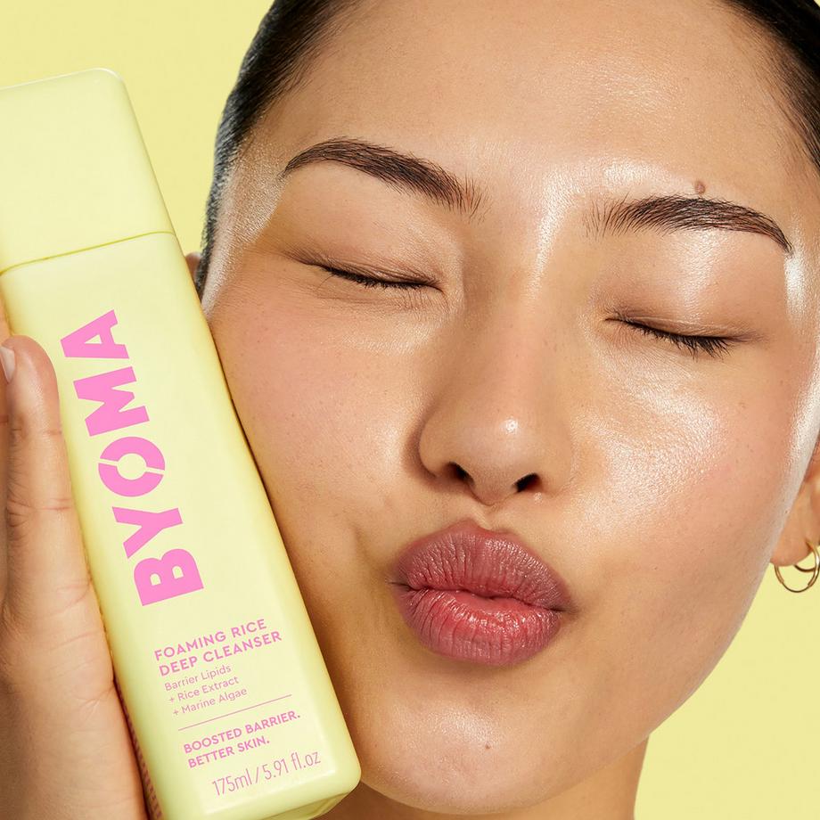 BYOMA  Foaming Rice Deep Cleanser - Gel detergente viso 