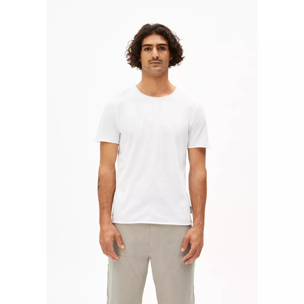 ARMEDANGELS T-Shirt JAAMES weiss   M herren