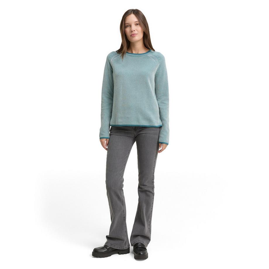 TOM TAILOR Maglione a maniche lunghe a righe  