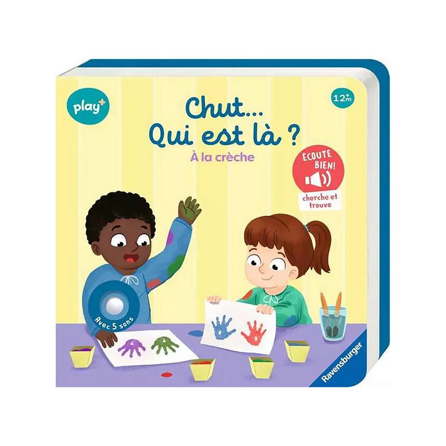 Livre sonore : A la crèche, français