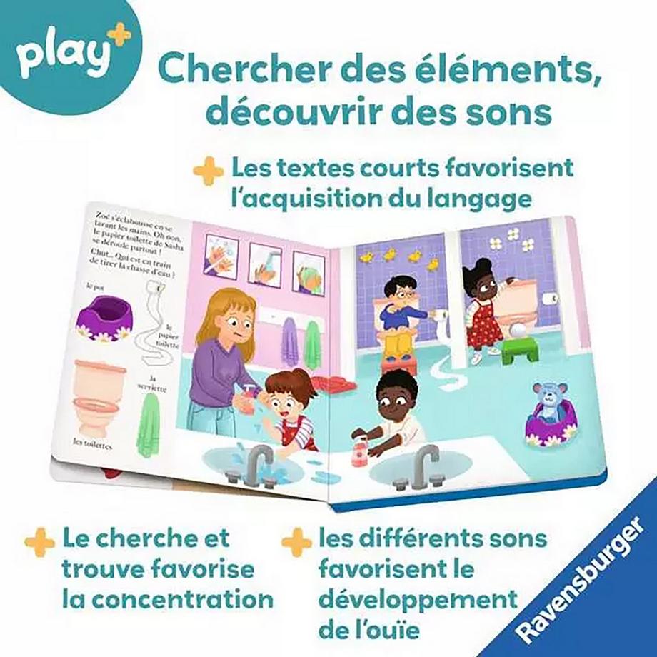 Ravensburger  Livre sonore : A la crèche, français 