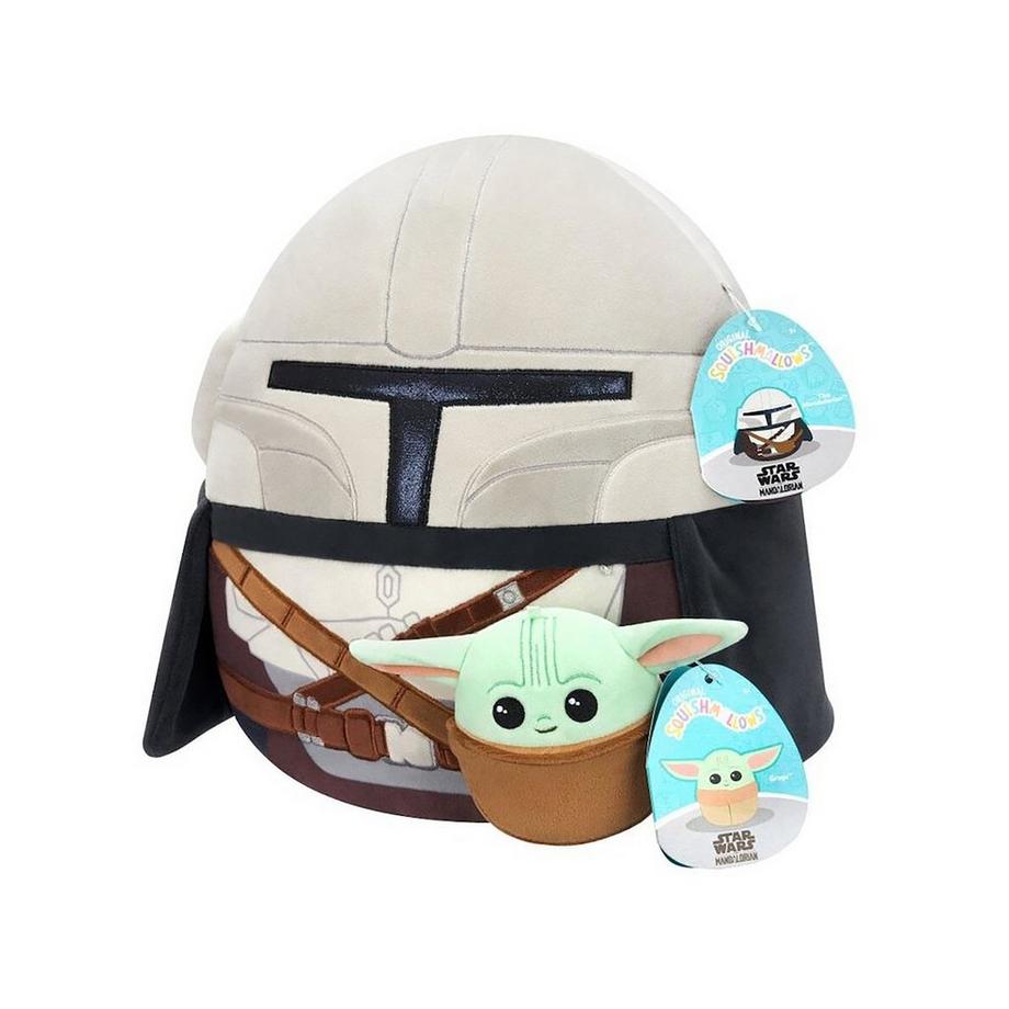 Squishmallows  Star Wars Mandalorianer & Grogu 