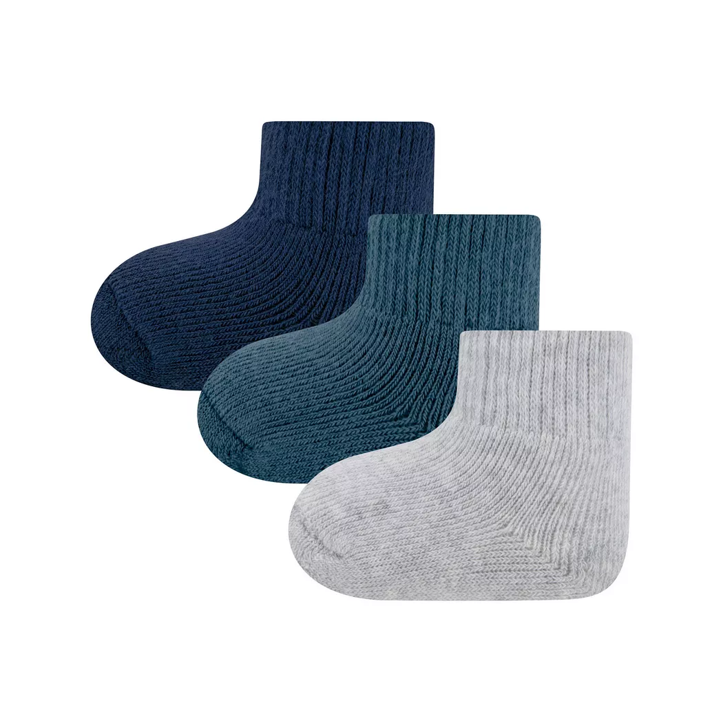 ewers - Socken, 3er-Pack, Erstlingssöckeen, One Size, Multicolor 2