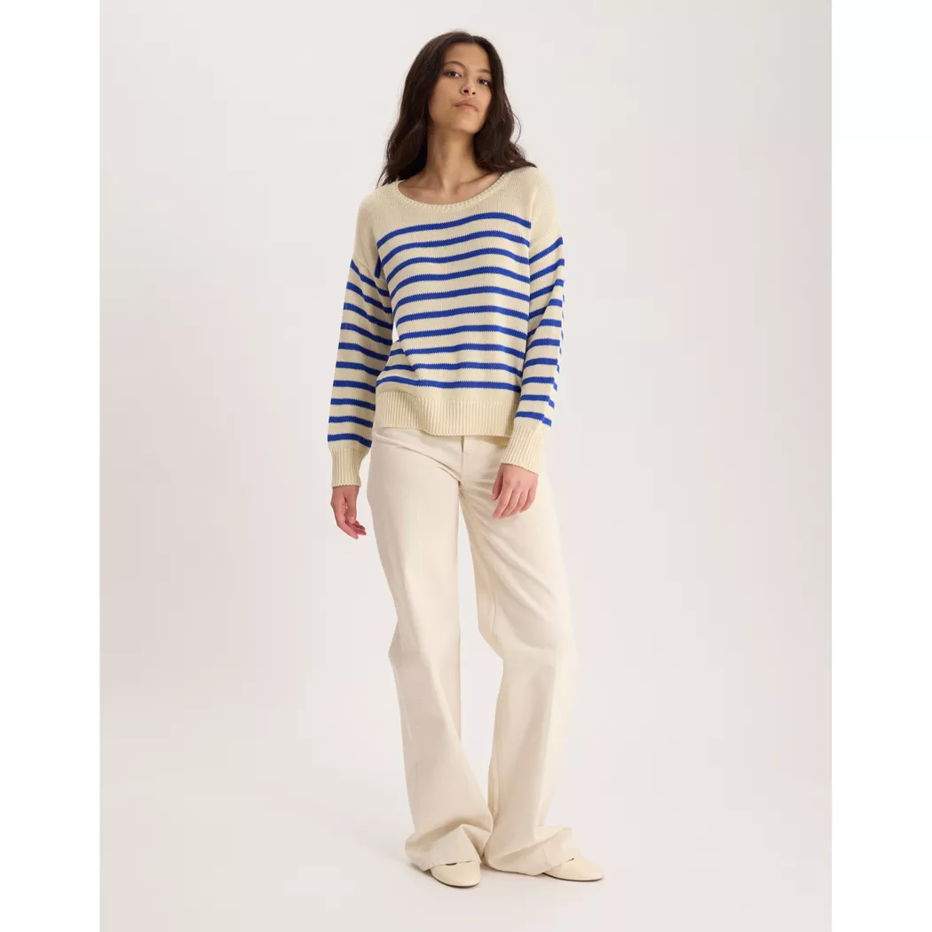 Inès de la Fressange - Pullover, für Damen, Blau, Größe M