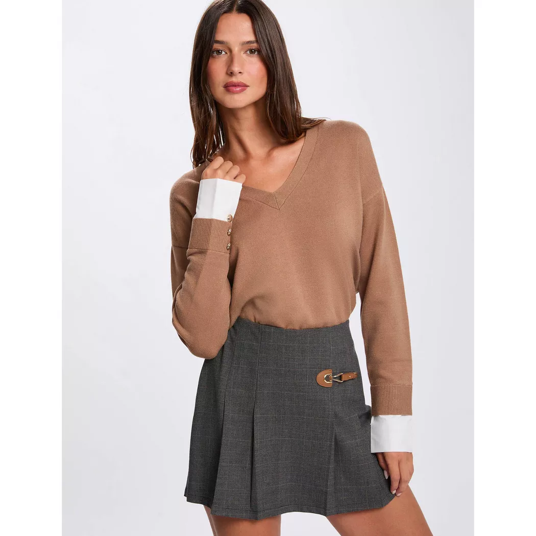 Morgan - Pullover, für Damen, Multicolor, Größe XS 2