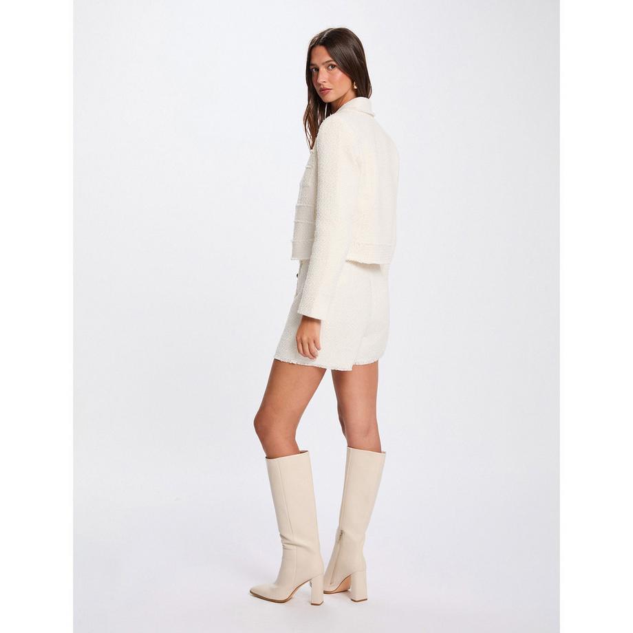 MORGAN Tweed Mini Wickelrock  