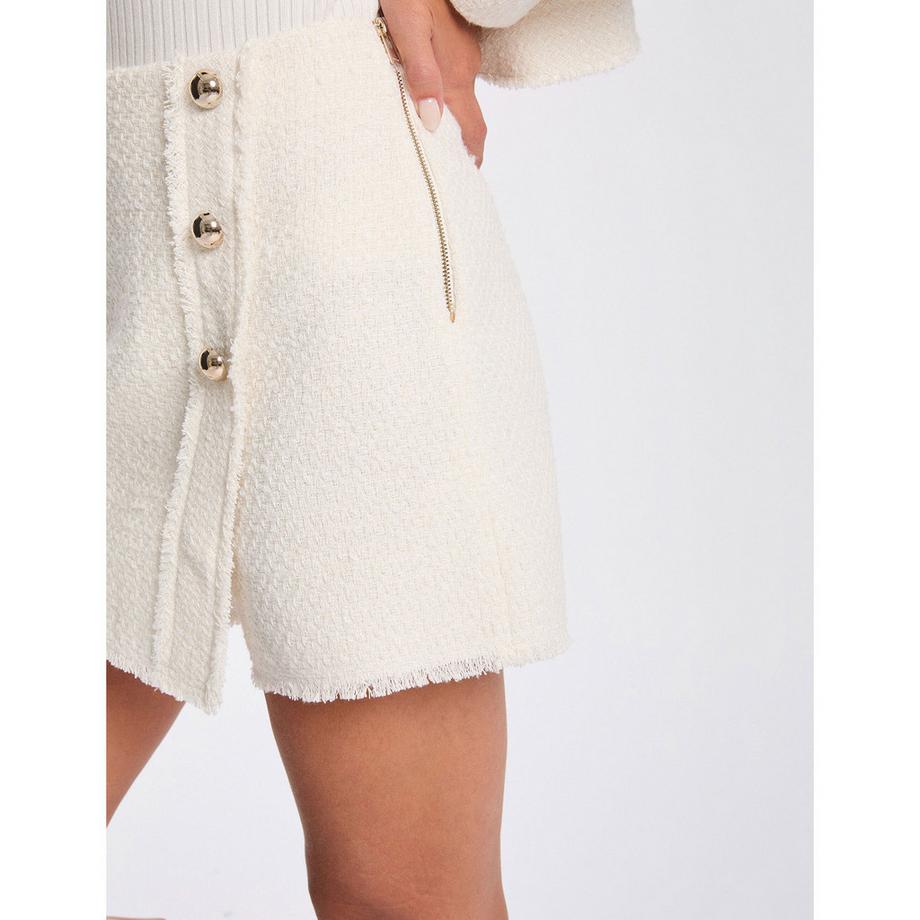 MORGAN Tweed Mini Wickelrock  