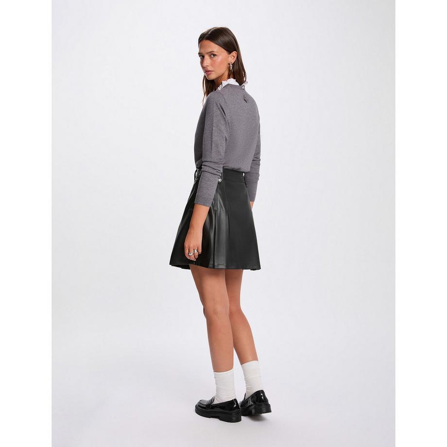 MORGAN Pull à Col Rond Manches Longues  