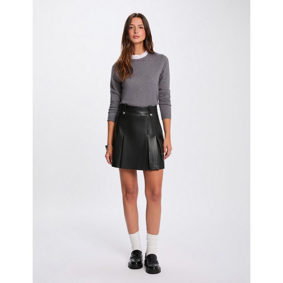 MORGAN Pull à Col Rond Manches Longues  