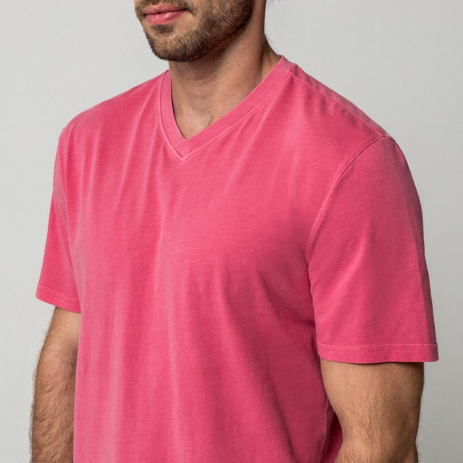 Manor Man T-shirt girocollo a V  