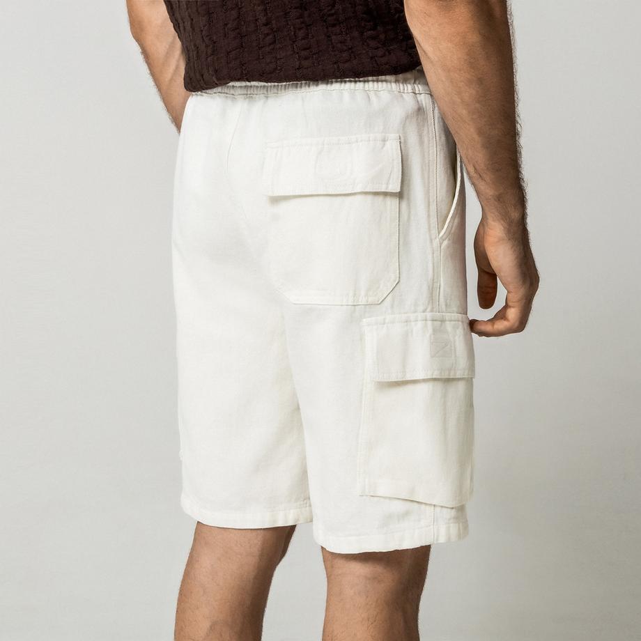 Manor Man Short Cargo con Coulisse in Vita  