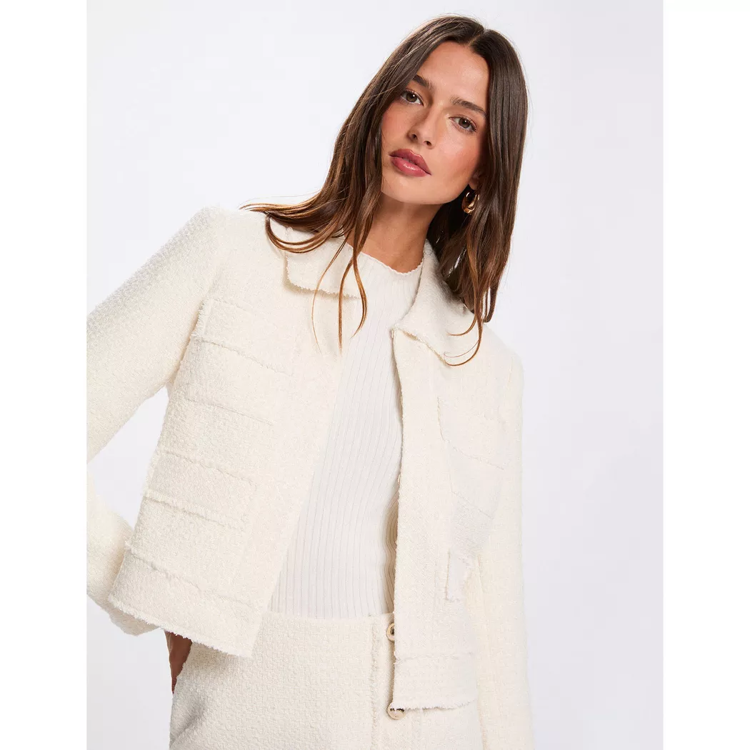 Morgan - Jacke, für Damen, Elfenbein, Größe 42