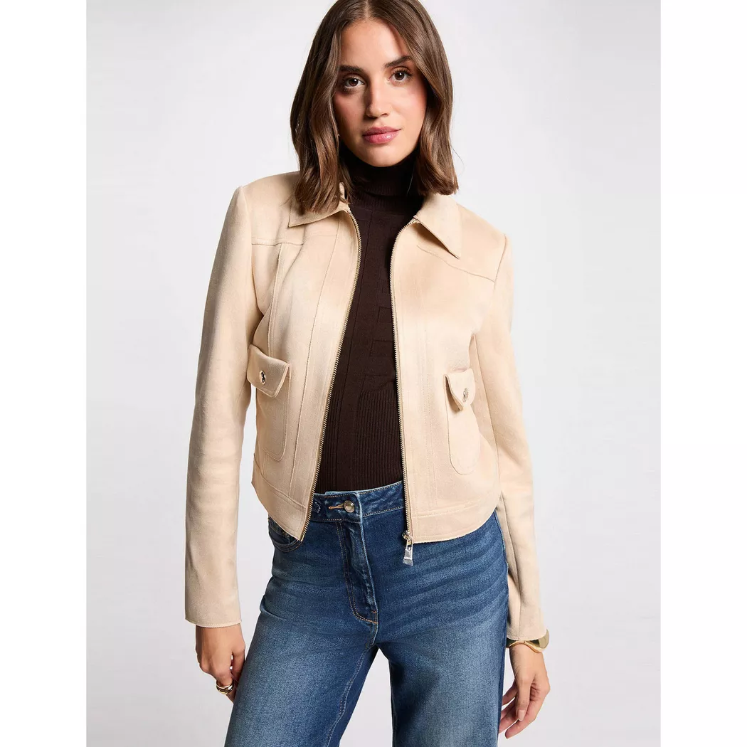 Blouson Morgan GCAMIS Marron FR 34,FR 36,FR 38,FR 40,FR 42 femmes