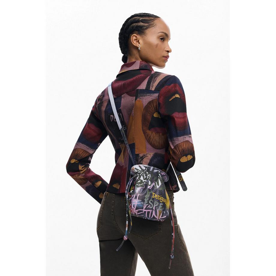 Desigual Portafoglio a Sacchetto con Coulisse  