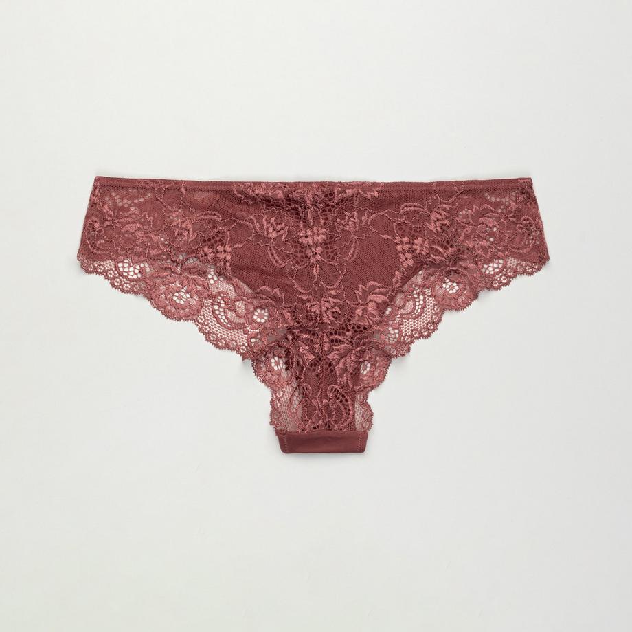 Manor Woman Slip mit Spitzenbesatz  