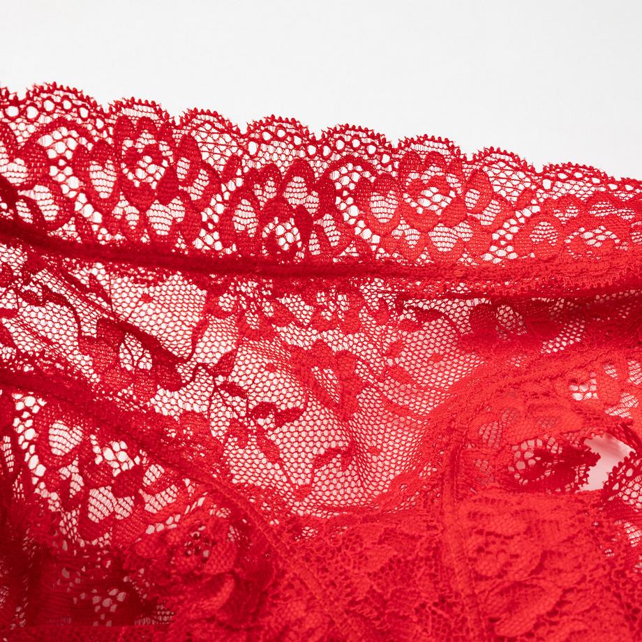 Manor Woman Slip brésilien en dentelle  