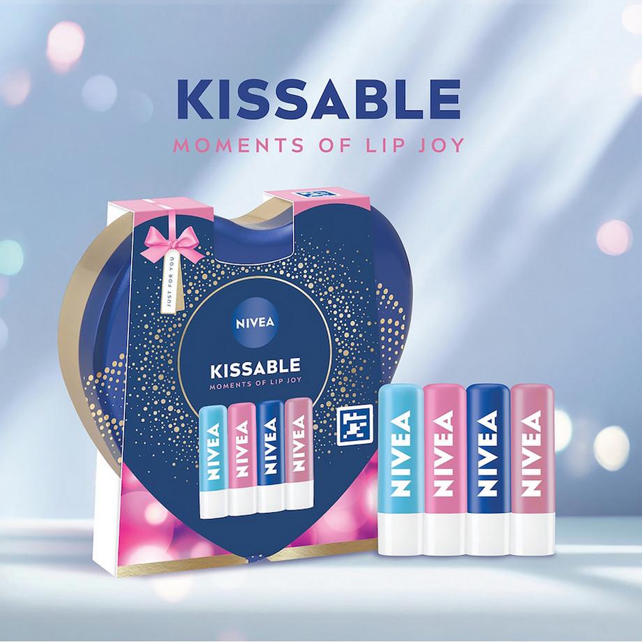 NIVEA  Kissable Moments of Lip Joy 