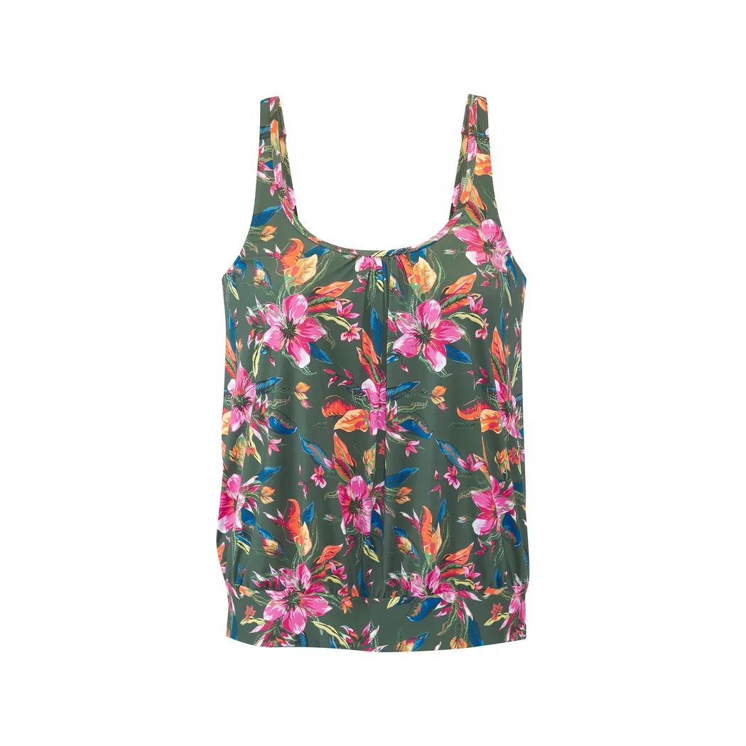 Lascana - Bikini Oberteil, Tankini, für Damen, Grün, Größe 44