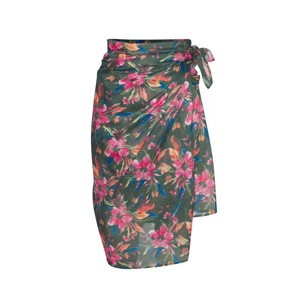 Lascana - Pareo, für Damen, Olivegrün, One Size