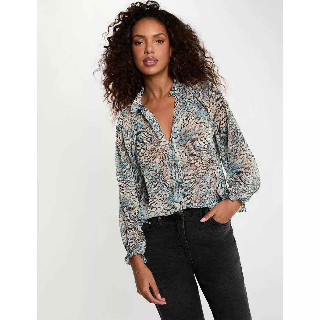 Morgan - Hemd, für Damen, Multicolor, Größe 34