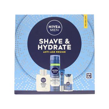 Men Shave & Hydrate Anti Age Regime Set