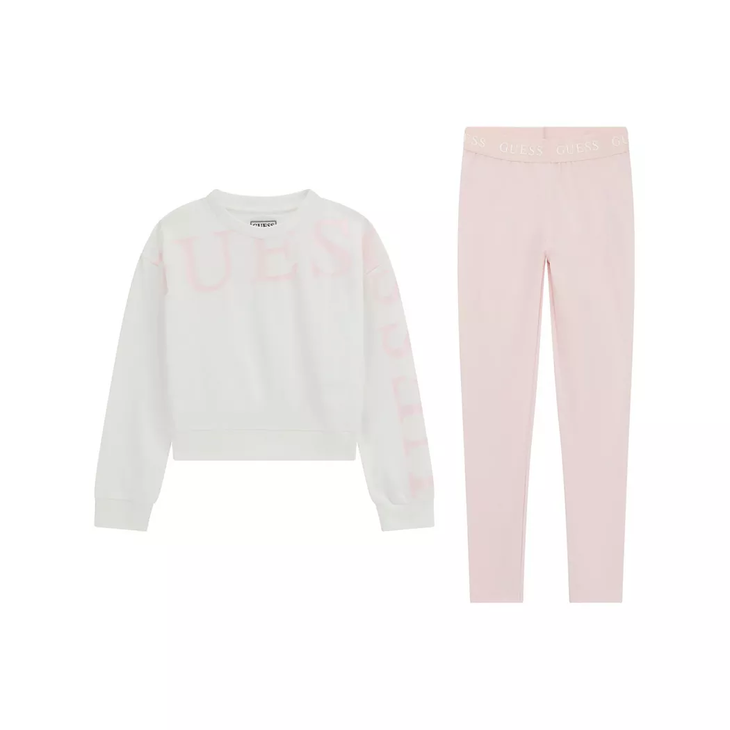 Guess - Set: T-Shirt und Hose, 10A, Rose