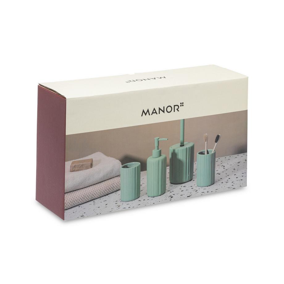 Manor Set di dispenser per sapone Liliane 