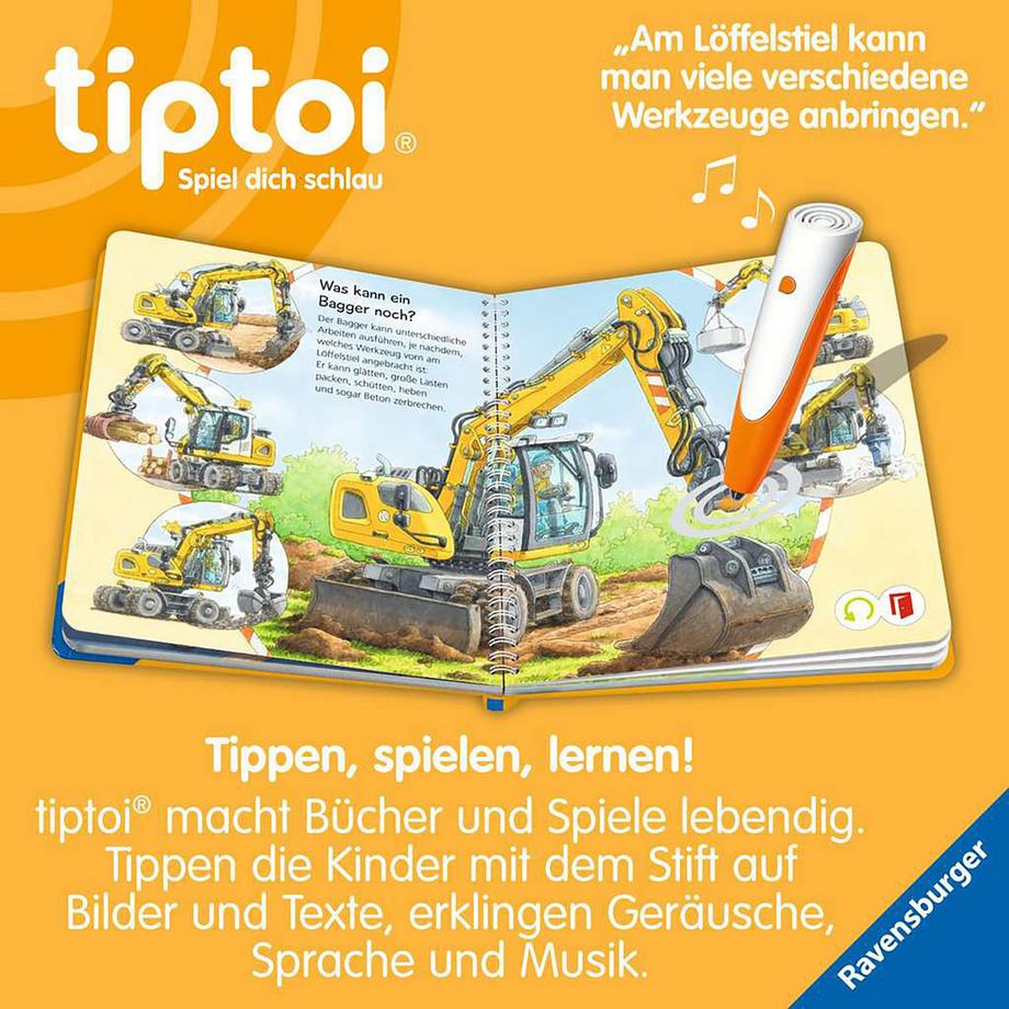tiptoi  WWW junior Bagger, allemand 