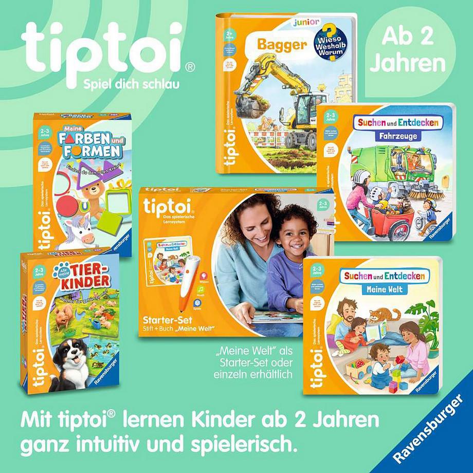 tiptoi  WWW junior Bagger, allemand 