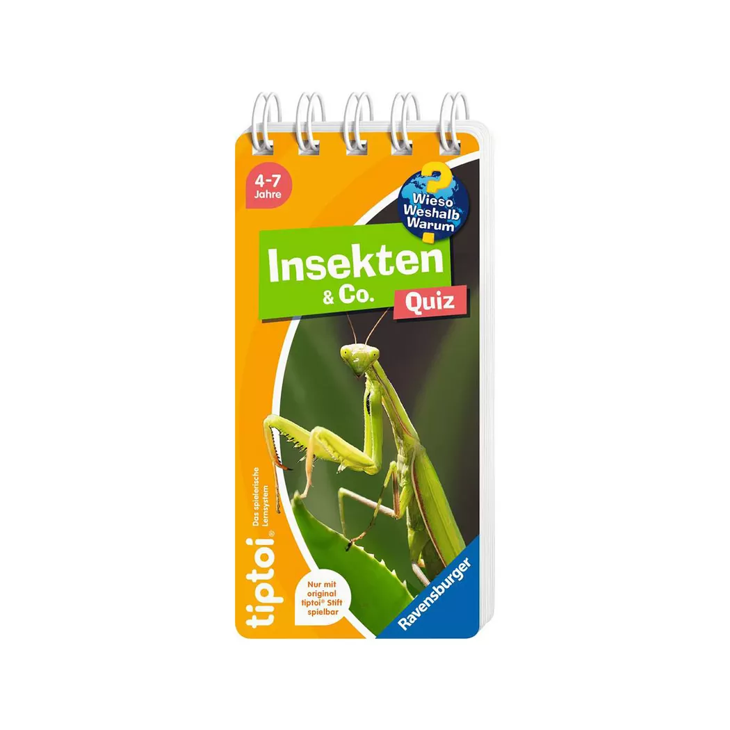 tiptoi - WWW Quiz Insekten, deutsch, Multicolor